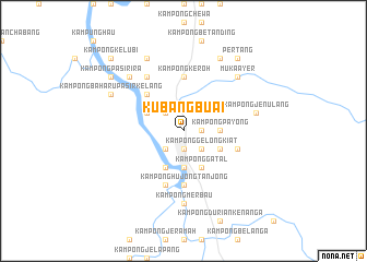 map of Kubang Buai