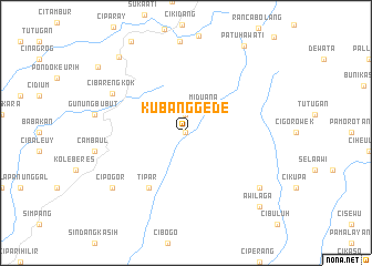 map of Kubanggede