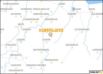 map of Kubangjero