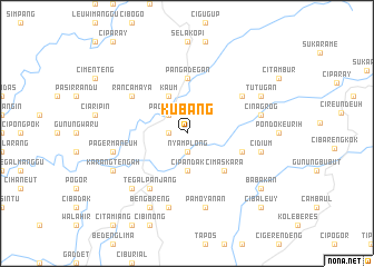 map of Kubang