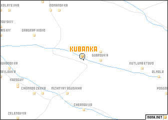 map of Kubanka