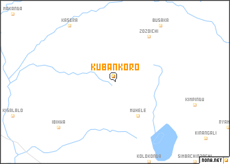 map of Kubankoro