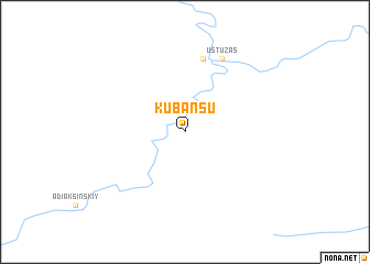 map of Kubansu