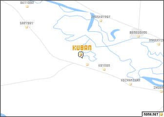 map of Kubanʼ