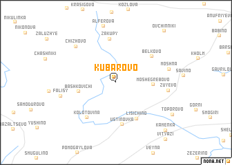 map of Kubarovo