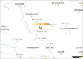 map of Kubasovo