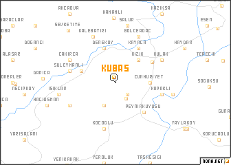 map of Kubaş