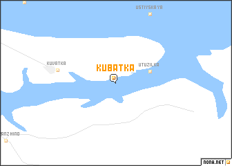 map of Kubatka