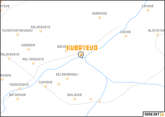 map of Kubayevo