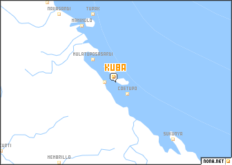 map of Kuba