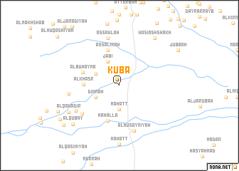map of Kūba‘