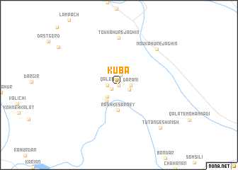 map of Kūbā