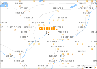 map of Kubbebol