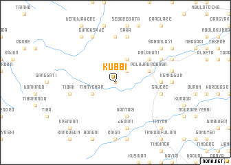 map of Kubbi