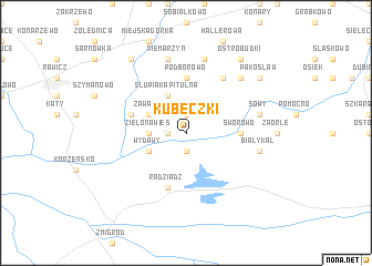 map of Kubeczki