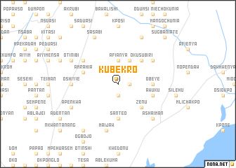 map of Kubekro