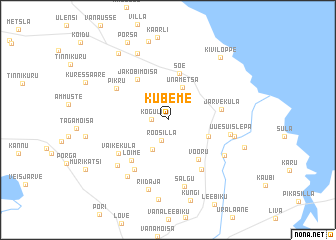map of Kübeme