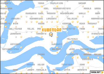 map of Kubendar