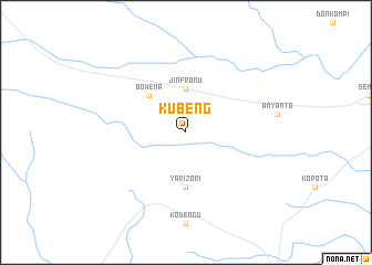 map of Kubeng