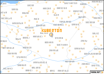 map of Kuberton