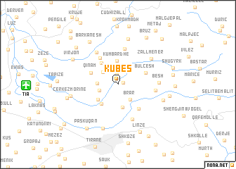 map of Kubës