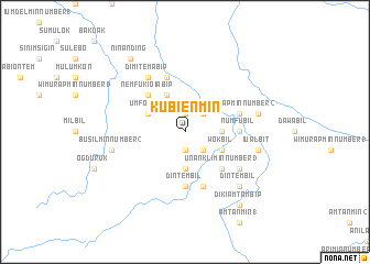 map of Kubienmin