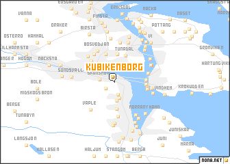 map of Kubikenborg