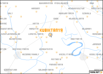 map of Kubiktanya