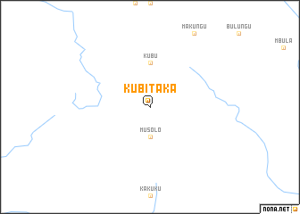 map of Kubitaka