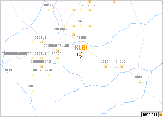 map of Kubi