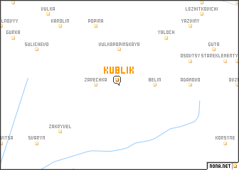 map of Kublik