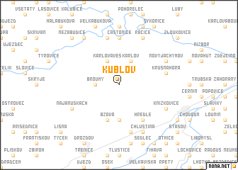 map of Kublov