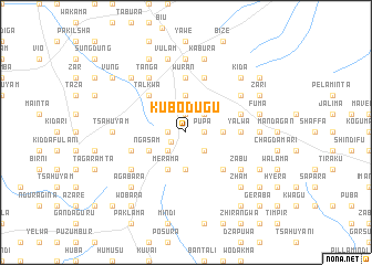 map of Kubo Dugu