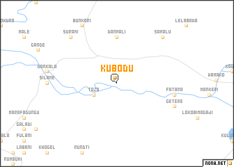 map of Kubodu