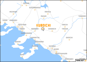 map of Kuboichi