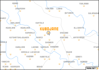 map of KuBojane