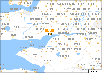 map of Kubok