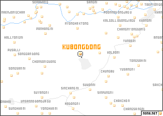 map of Kubong-dong