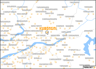 map of Kubong-ni