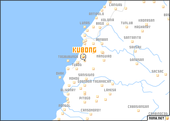 map of Kubong