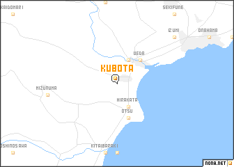 map of Kubota