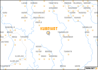 map of Kubriwat