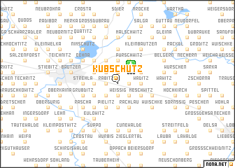 map of Kubschütz