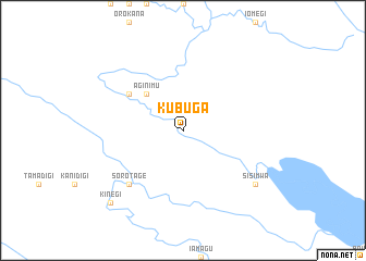 map of Kubuga