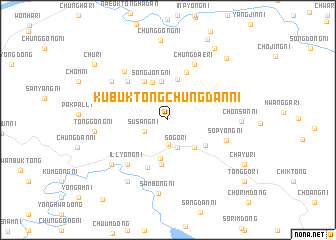 map of Kubuktong-Chungdan-ni