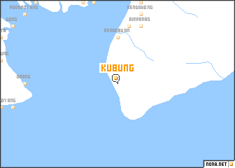 map of Kubung