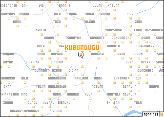 map of Kuburdugu