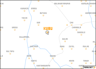 map of Kubu