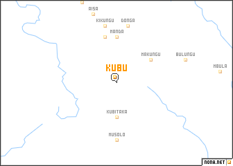map of Kubu