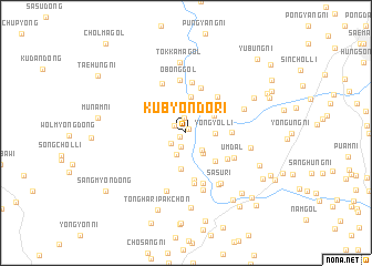 map of Kubyŏndo-ri